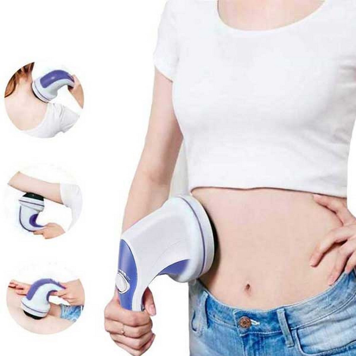 Relax And Spin Tone Body Massager(3in 1)